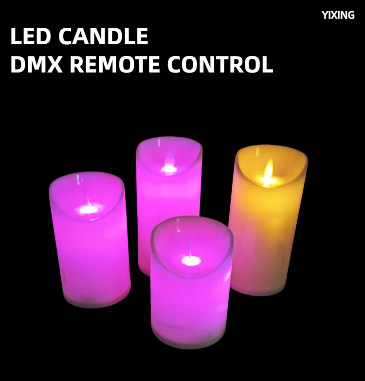 YX247 DMX512 LED Candle