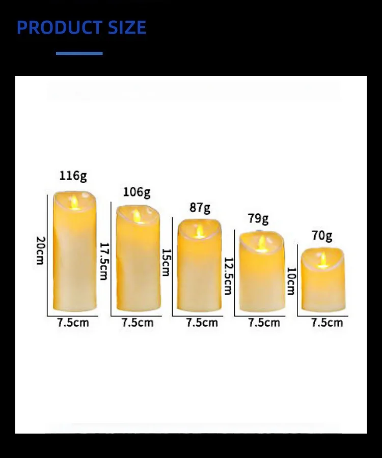 YX247 DMX512 LED Candle view